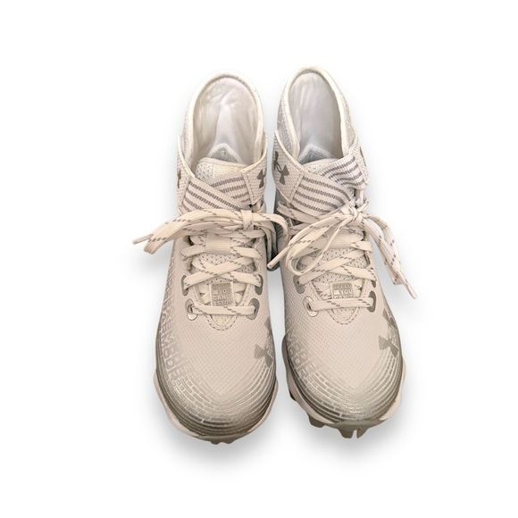 Under Armour Boys‎ Highlight Franchise JR White Football Cleats Sz 13 NEW - Picture 2 of 10